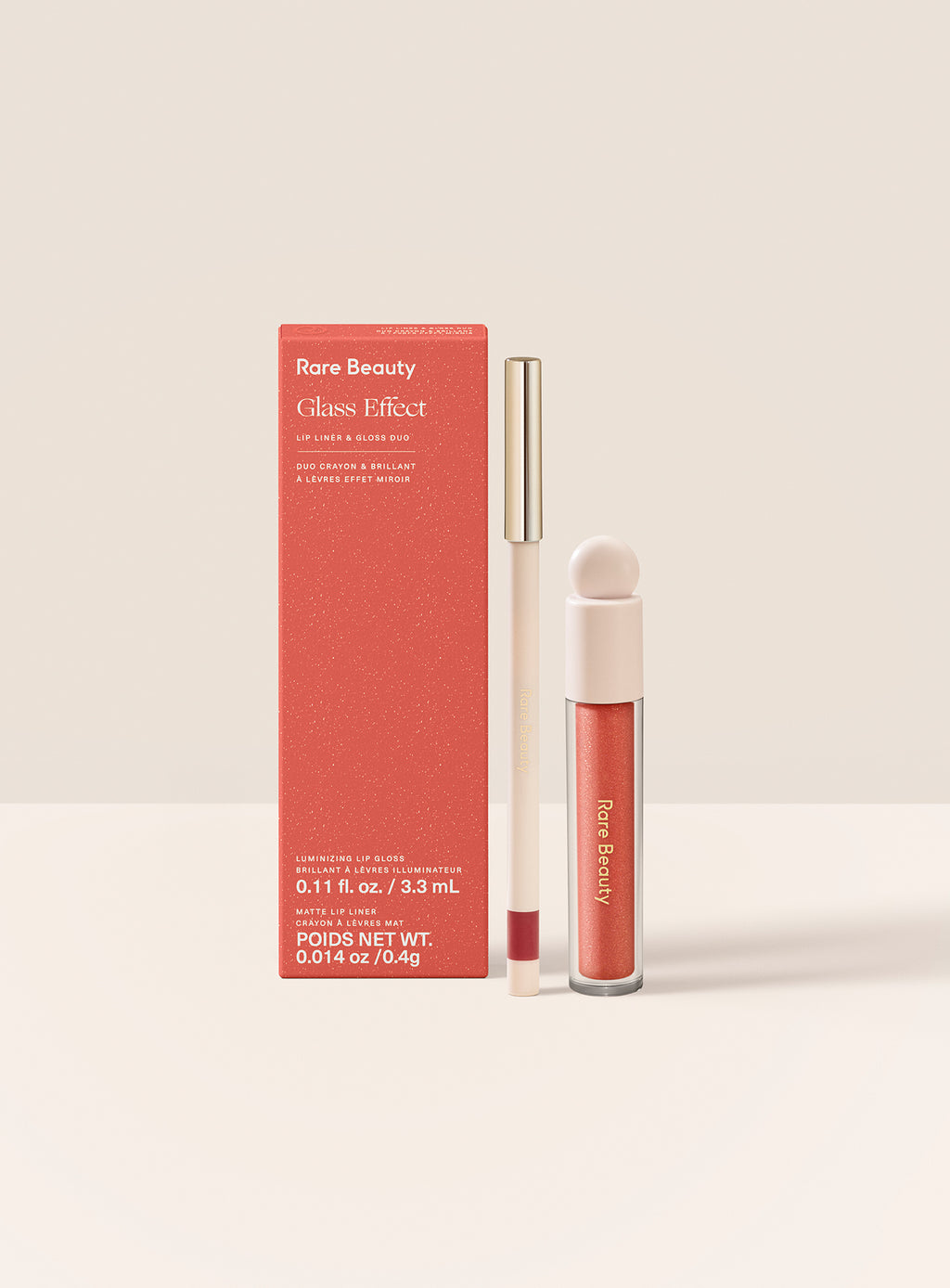 Rare Beauty Lip Liner and Lip Balm - as seen on @emilyheal_'s video