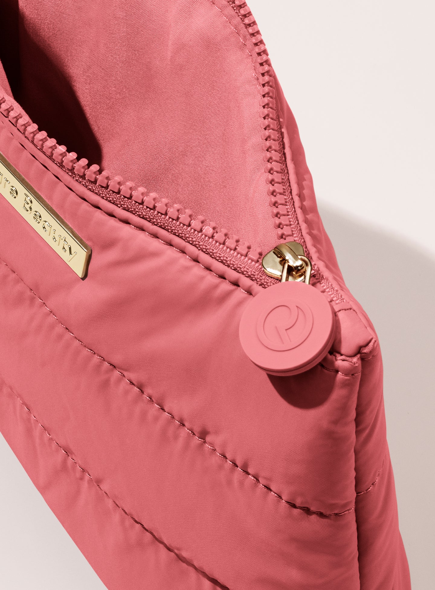 Puffy Makeup Bag - Happy