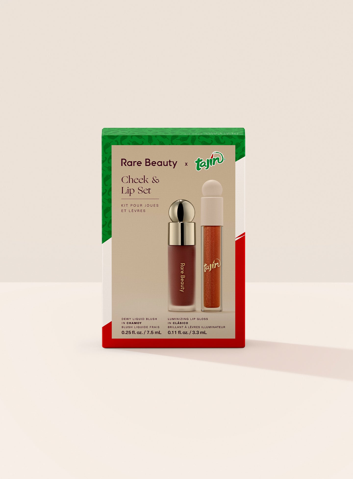 Rare Beauty x Tajín® Cheek & Lip Set