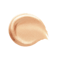 A swatch of Rare Beauty's Positive Light Liquid Luminizer Mini in the champagne shade Exhilarate.