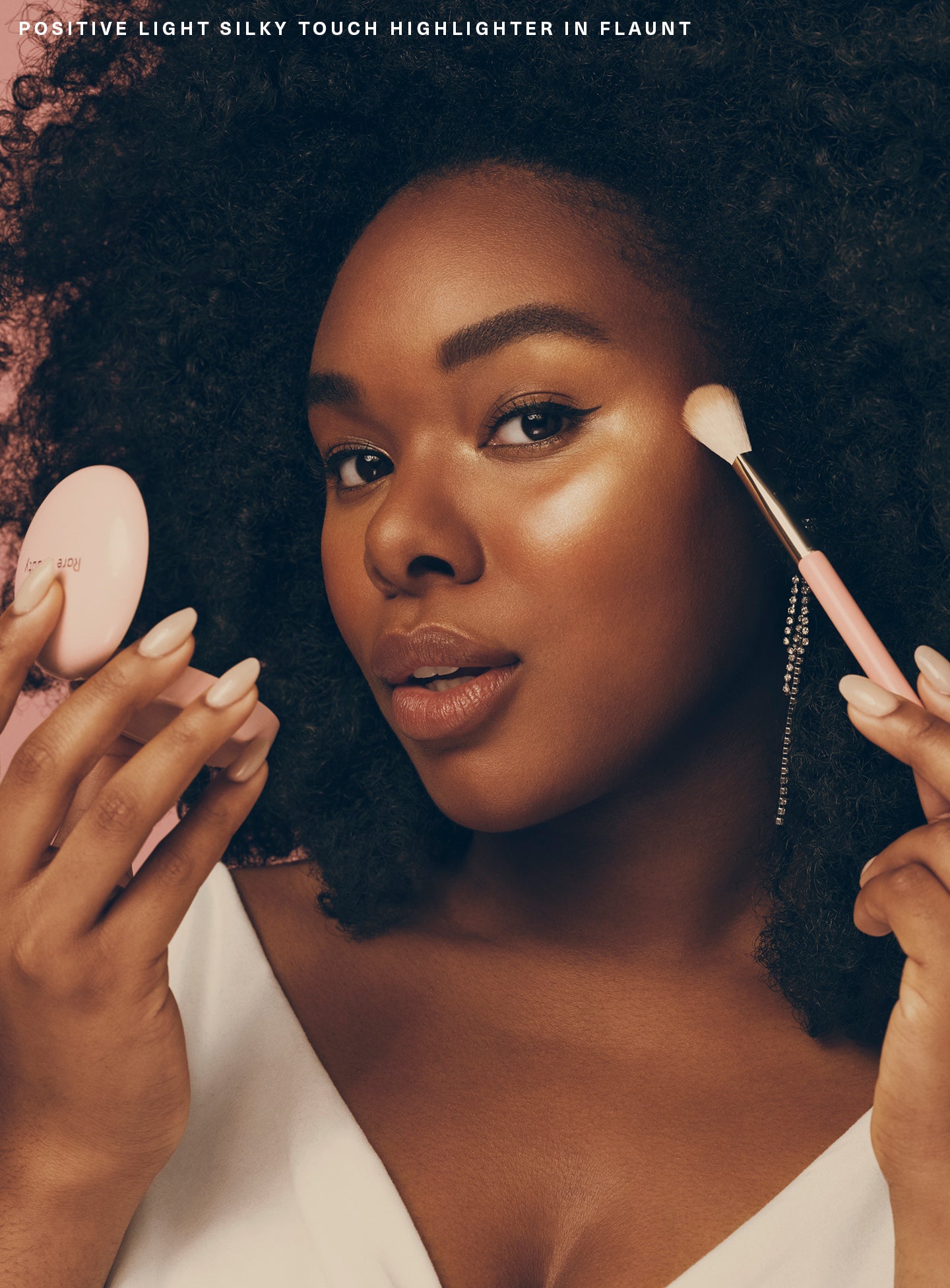Positive Light Silky Touch Highlighter | Lightweight Powder
