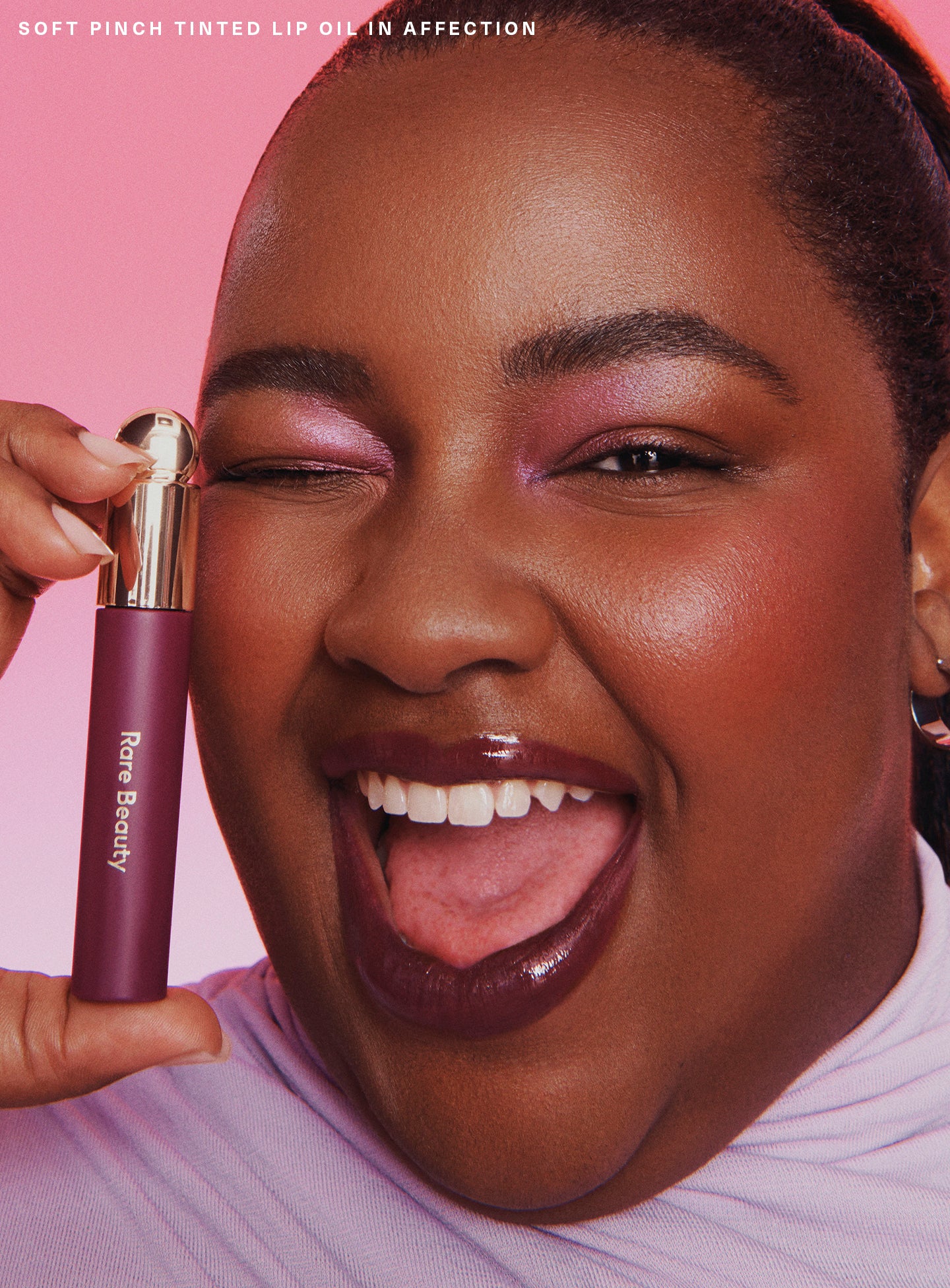 Soft Pinch Tinted Lip Oil | Hydrating Lip Jelly by Rare Beauty